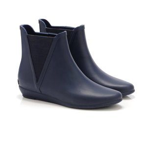 Loeffler Randall Navy Pull-On Rain Boots